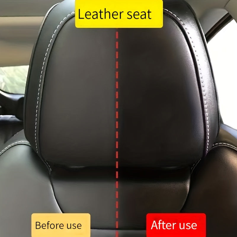 Premium Leather Seat Maintenance Cream  Interior Stain Removal  Refurbished Leather Care 4