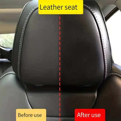Premium Leather Seat Maintenance Cream  Interior Stain Removal  Refurbished Leather Care 4