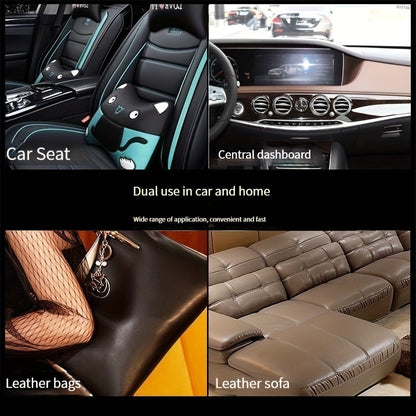 Premium Leather Seat Maintenance Cream  Interior Stain Removal  Refurbished Leather Care 5