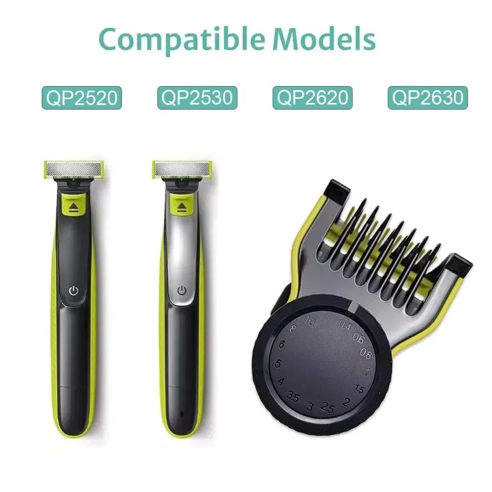 Guide Comb Guards For Philips OneBlade Adjustable Trimmer Kit 3