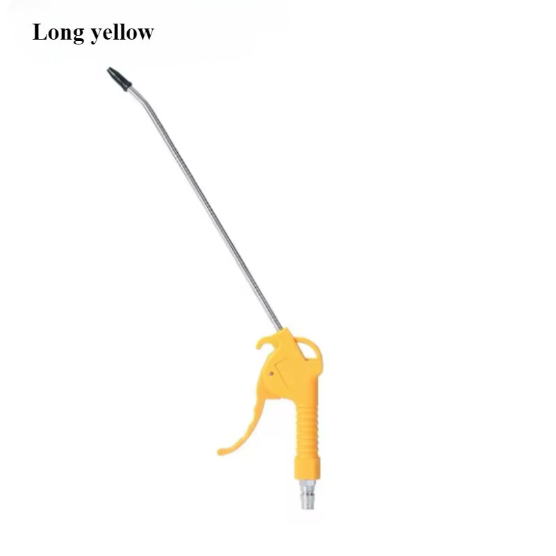 High Pressure Dust Blowing Gun, Pneumatic Hardware Tool with Extended Nozzles for Dust & Soot Removal