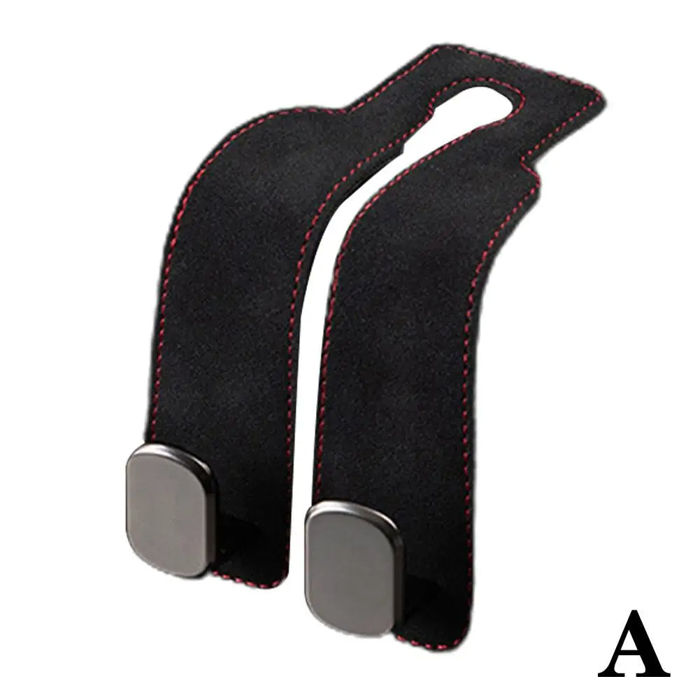 Car Seat Hanging Hook Heavy Duty Suede Car Organizer For PhonesGroceries  Essentials Multi Purpose  6