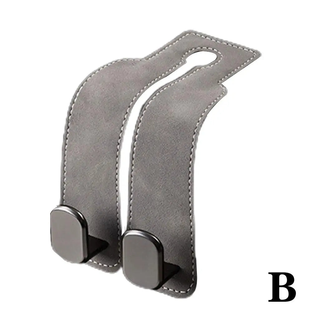 Car Seat Hanging Hook Heavy Duty Suede Car Organizer For PhonesGroceries  Essentials Multi Purpose  7