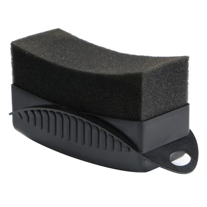 Car Wheel Polishing  Waxing Sponge Brush  ABS Plastic Tire Dressing Applicator Pad For Detailing  C 1