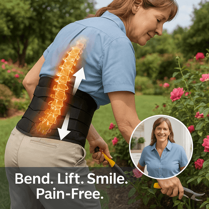 Back Brace For Lower Back Pain Relief Sciatica  Herniated Disc Support 2
