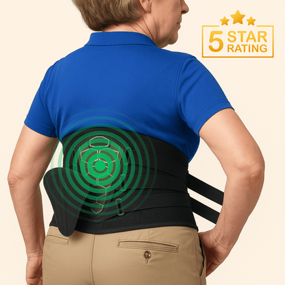 Back Brace For Lower Back Pain Relief Sciatica  Herniated Disc Support 5