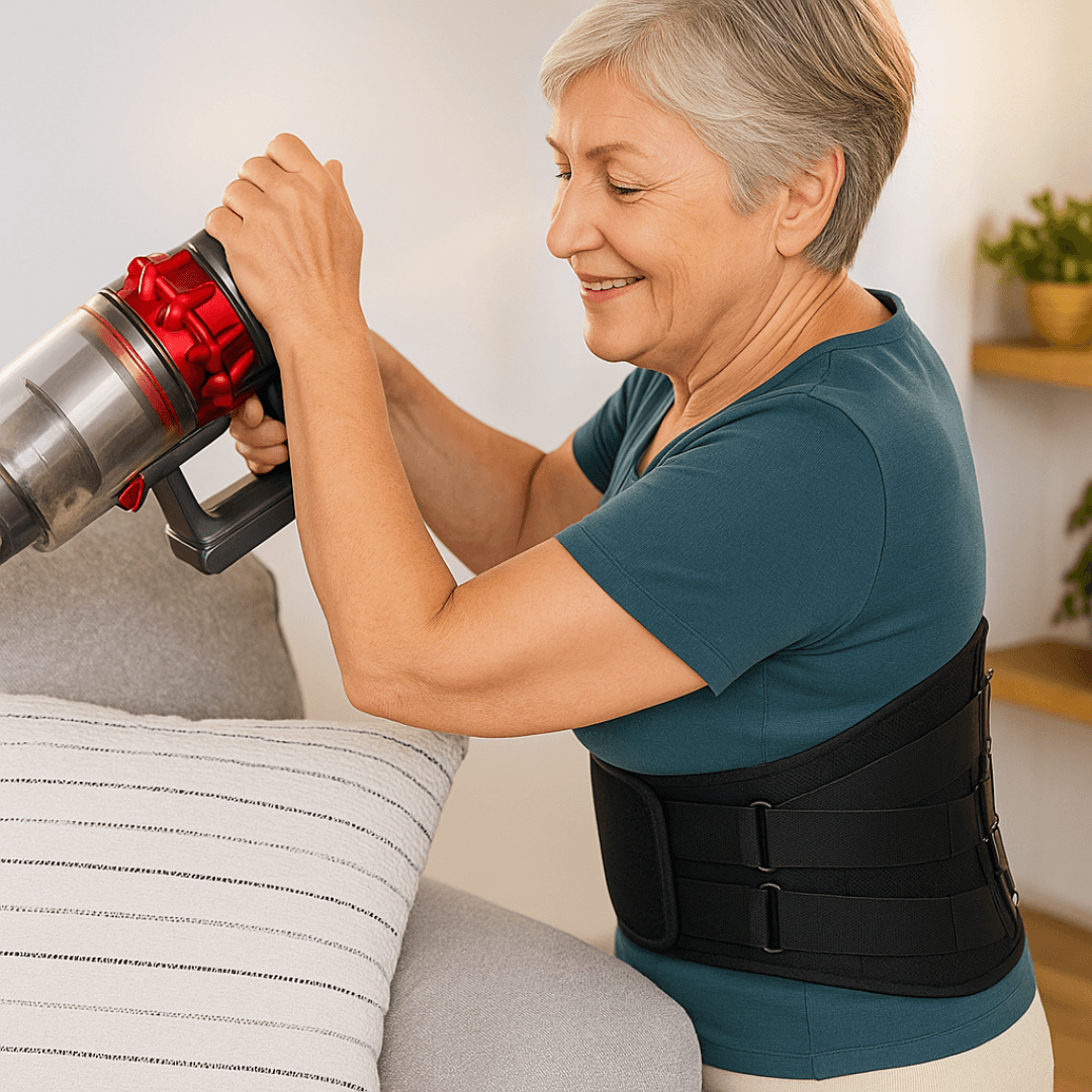 Back Brace For Lower Back Pain Relief Sciatica  Herniated Disc Support 4