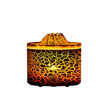 Plugin Volcano Aromatic Diffuser Cool Mist Essential Oil Diffuser With 3Speed Timer For Home Car  O 5