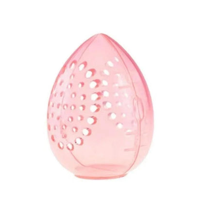 Empty Makeup Sponge Storage Box Plastic Egg Shaped Cosmetic Puff Organizer Rack Portable Makeup Ble 5