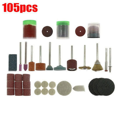 Comprehensive Rotary Tool Kit Compatible With Dremel For Grinding Polishing Cutting And More 6