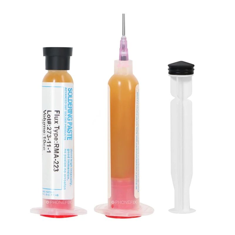 Soldering Paste Flux, No-Clean Grease for Phone & LED Repair
