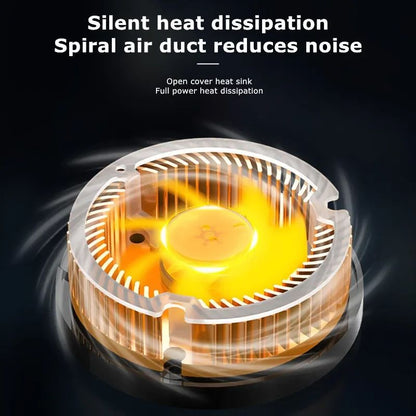 Mobile Phone Cooler With Magnetic Cooling Fan Case Rapid Heat Dissipation For Smartphones Radiator  4