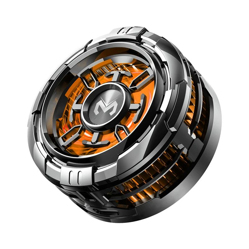 Mobile Phone Cooler with Magnetic Cooling Fan Case, Rapid Heat Dissipation for Smartphones, Radiator for PUBG Gaming