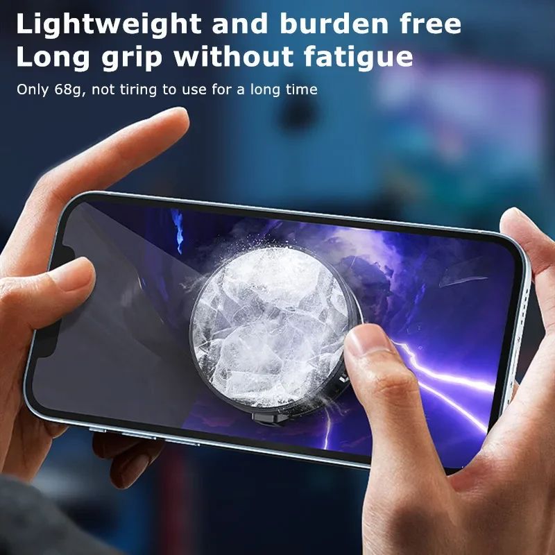 Mobile Phone Cooler With Magnetic Cooling Fan Case Rapid Heat Dissipation For Smartphones Radiator  1