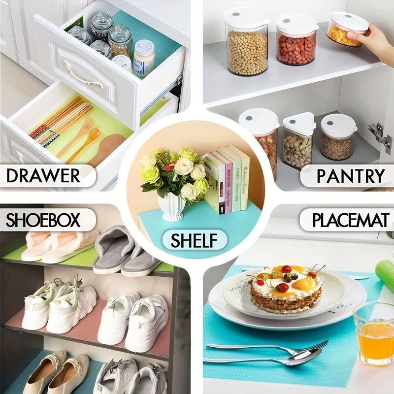 Washable EVA Fridge Liner Mat Waterproof MildewResistant Pad AntiOil HeatInsulated Cabinet Drawer F 3