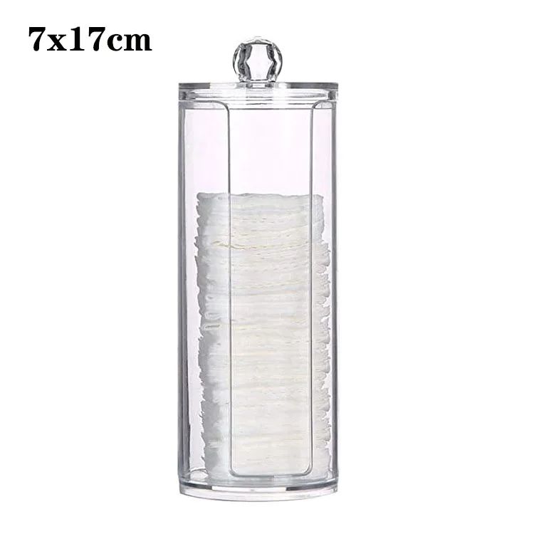 Makeup Cotton Pad Organizer Bathroom Storage Box For Cotton Swabs Cosmetics  Jewelry 7