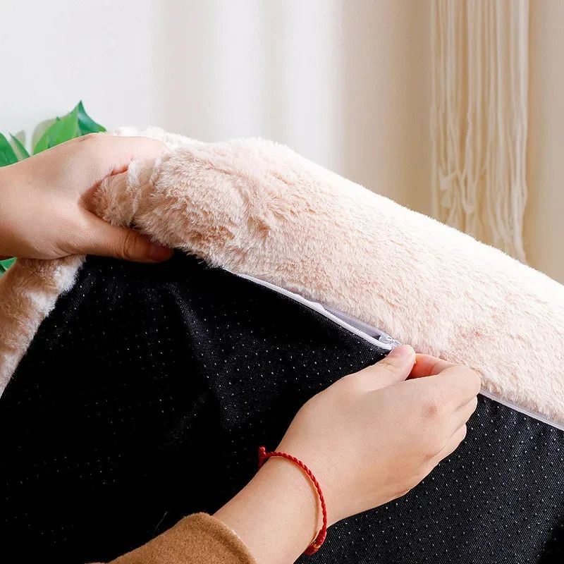 Luxury Cat Bed Sofa Winter Warm Plush Nest For Small And Medium Dogs And Cats Comfortable Pet Suppl 2