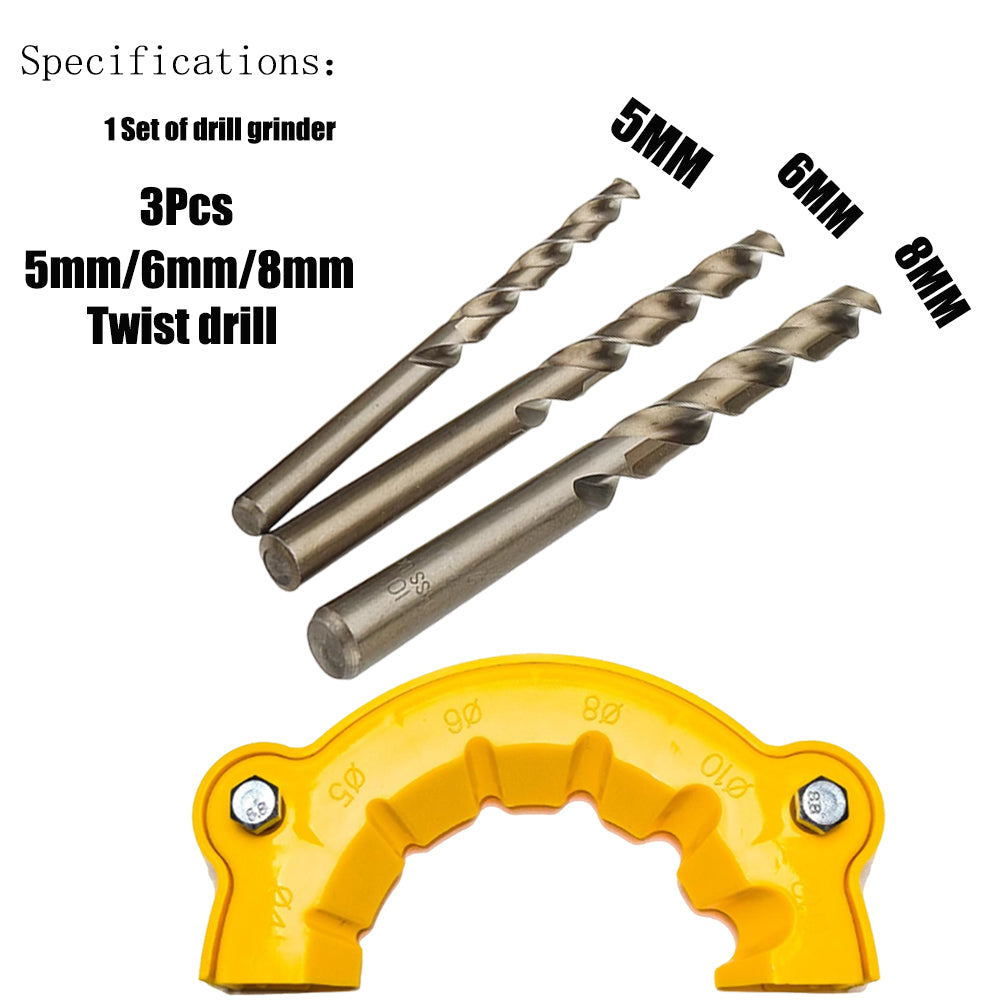 Drill Bit Grinding Sharpener Multifunctional Polishing Tool For Waste Drill Restoration 7