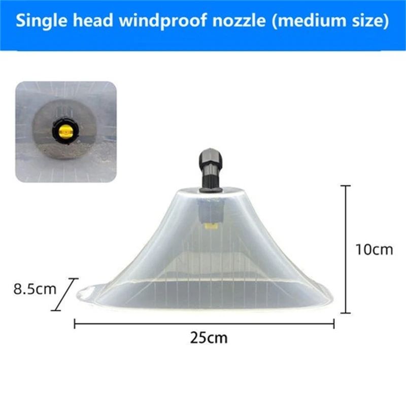 Windproof Nozzle Spray Head For Agricultural Sprayers Ideal For Corn Rice And Ridge Fields 7