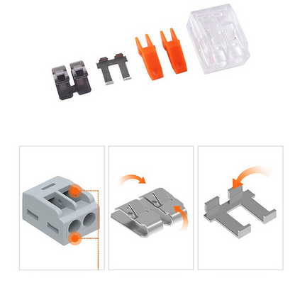 Quick Plug-in Terminals, Universal Wire Connector for Electrical Equipment