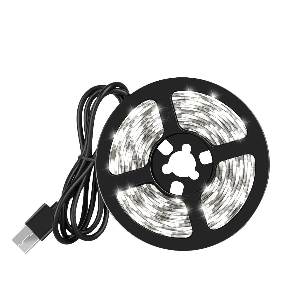 USB LED Strip Lights Ambient Neon Wall Lamps For Bedroom Closet And Holiday Decor 8