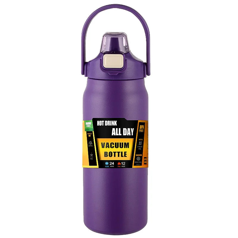 Outdoor Thermos Portable Stainless Steel Thermal Mug Tumbler Vacuum Flasks Cold And Hot Sports Wate 9