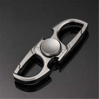 Finger Spinner Fidget Hand Spinner Anti Anxiety Stress Relief Toy  Bottle Opener Keychain 6