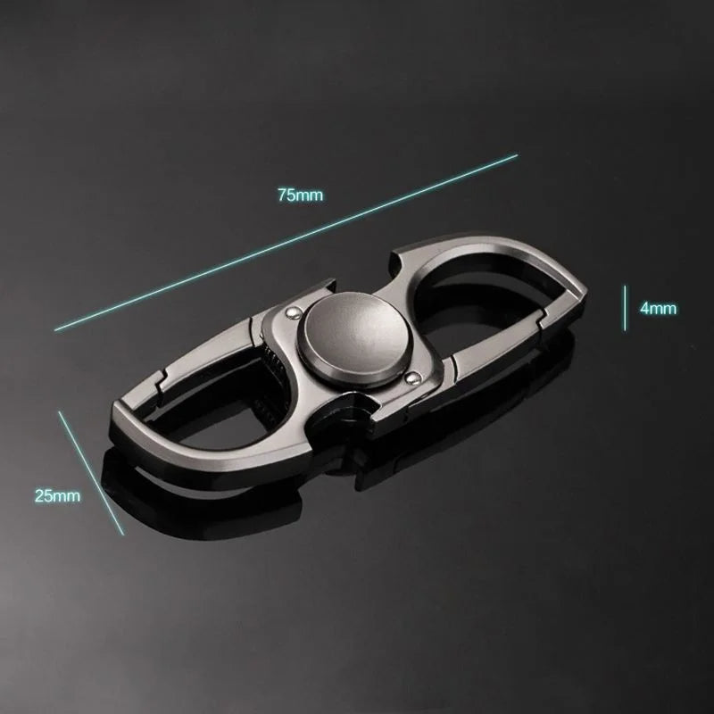 Finger Spinner Fidget Hand Spinner Anti Anxiety Stress Relief Toy  Bottle Opener Keychain 5