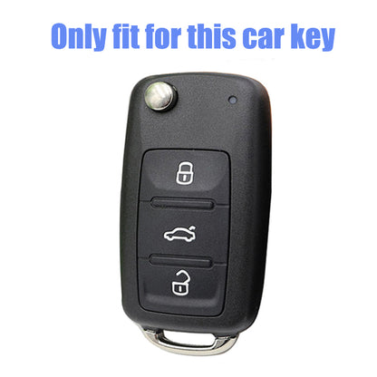 Leather TPU Car Key CaseFull Cover Protection For VW Volkswagen Polo Tiguan Passat Golf JettaLavida 1