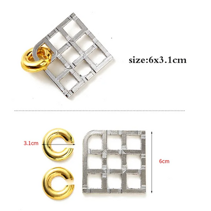 Classic IQ Metal Brain Teaser Magic Baffling Puzzle Game For Kids  Adults 25