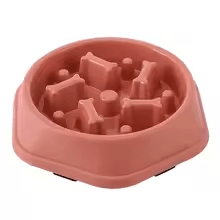 Slow Feeder Dog Bowl For Small And Medium Dogs Anti Choking Puzzle Bowl With NonSlip Base Promotes  1
