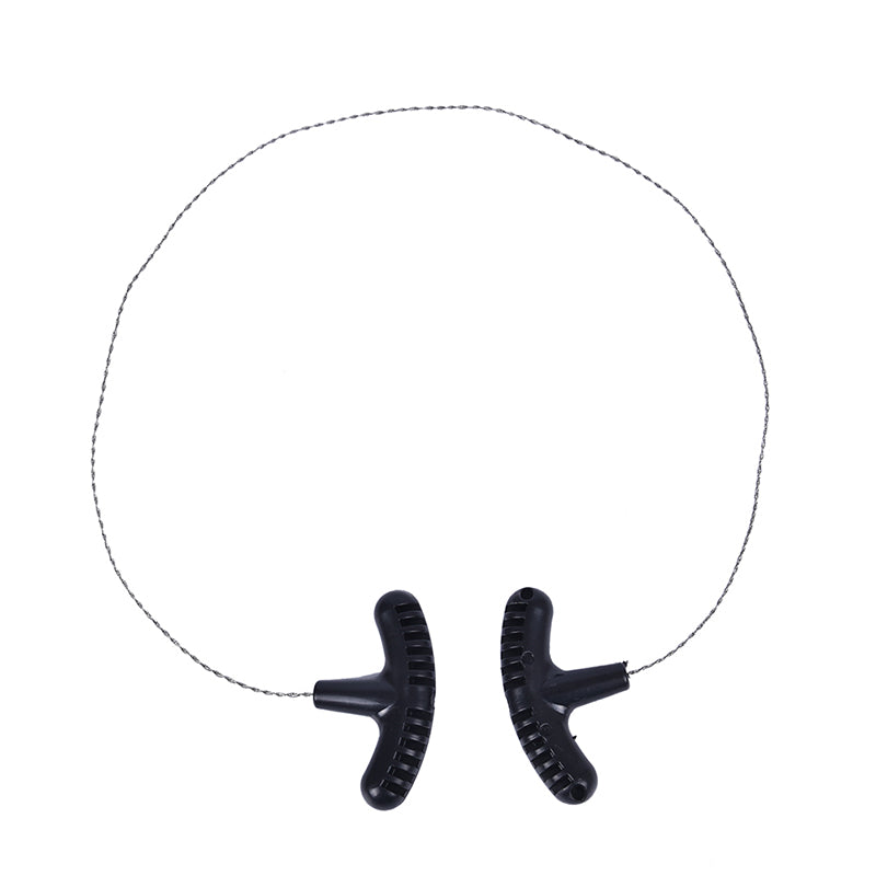 Manual Hand Steel Survival Chain Saw  Durable Hiking Rope Saw For Outdoor Camping Travel  Emergency 1