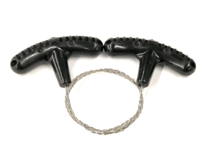 Manual Hand Steel Survival Chain Saw  Durable Hiking Rope Saw For Outdoor Camping Travel  Emergency 5