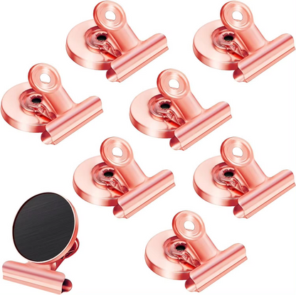 Strong Magnets Magnetic Clips Heavy Duty Bulldog Clips For Whiteboard Fridge  Photo Displays 6