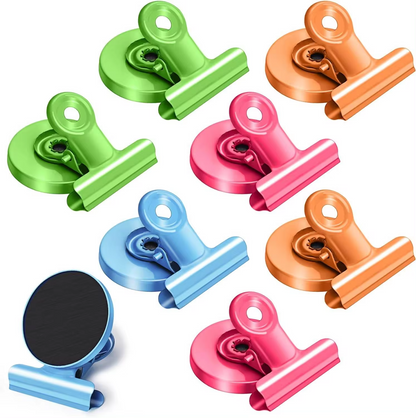 Strong Magnets Magnetic Clips Heavy Duty Bulldog Clips For Whiteboard Fridge  Photo Displays 10