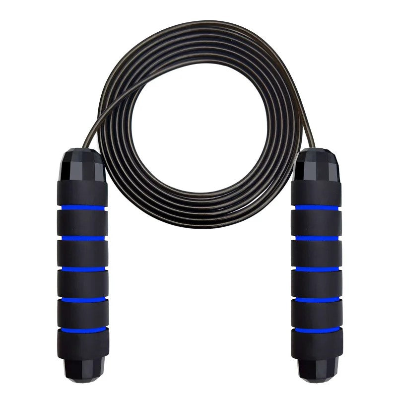 Ball Bearings Adjustable Tangle Free Speed Wire Jump Rope Workout  Slim Body Fitness Rope With Foam 7