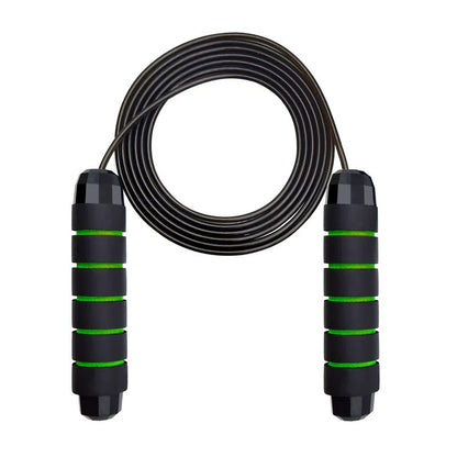 Ball Bearings Adjustable Tangle Free Speed Wire Jump Rope Workout  Slim Body Fitness Rope With Foam 8