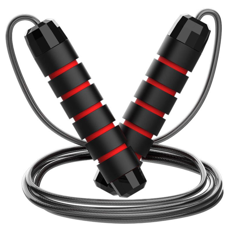 Adjustable Jump Rope For Workouts  Steel Wire TangleFree Skipping Exercise For Home  Gym 6