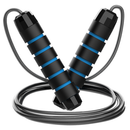 Adjustable Jump Rope For Workouts  Steel Wire TangleFree Skipping Exercise For Home  Gym 7