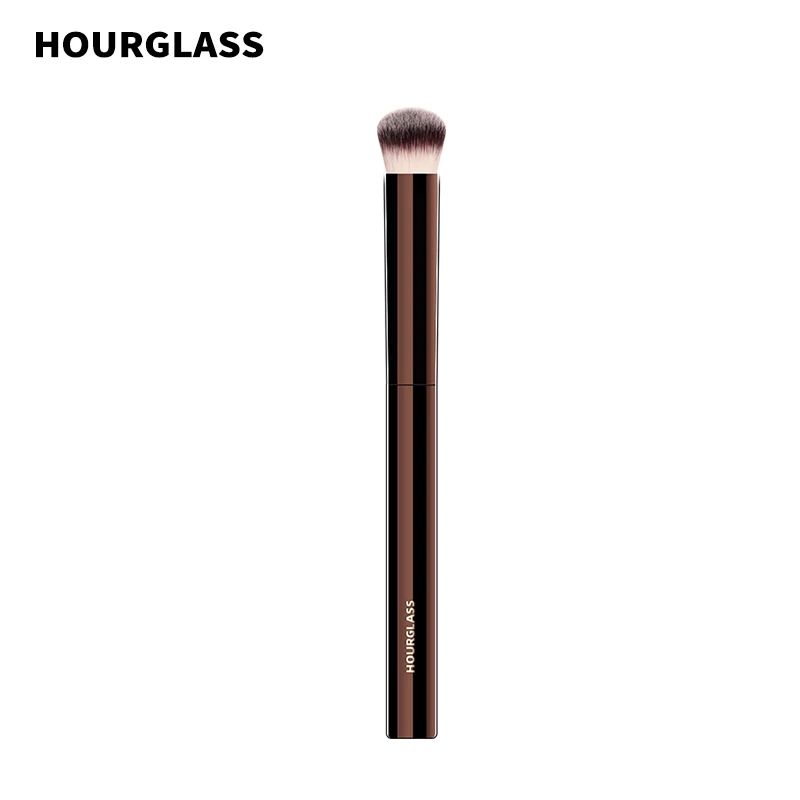 Soft Fiber Hourglass Makeup Brush, Single Face Brush for Concealer & Foundation, Fashion Design Beauty Tool for Makeup