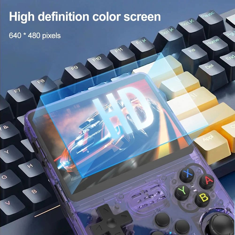 Retro Handheld Game Console IPS Screen Open Source Linux System Portable Pocket Video Player 4