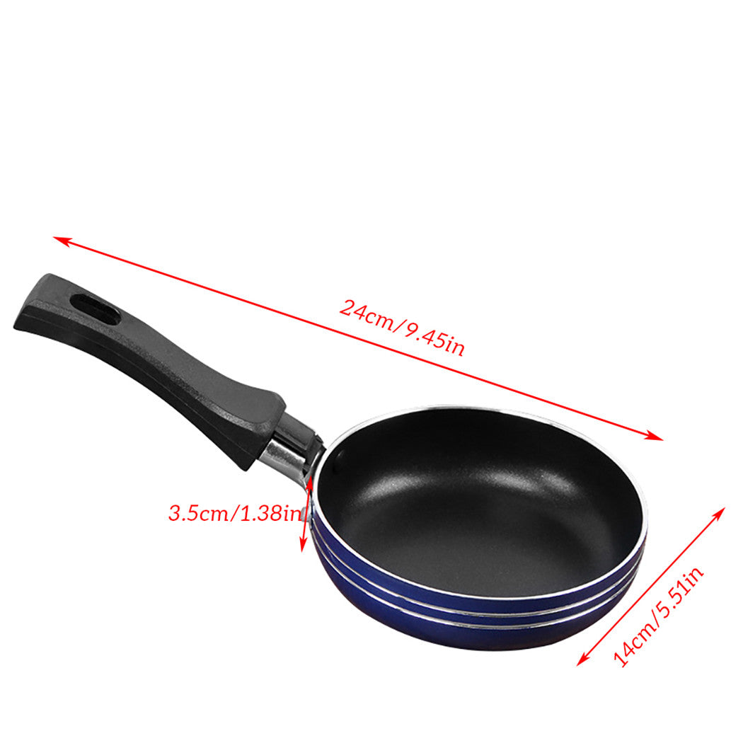 12cm14cm16cm Mini Frying Pan NonStick Steel Frypan Pot Saucepan Random Color For Cookware Kitchen C 4