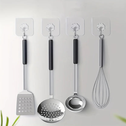 Invisible Wall Mount Hooks 30 PackHeavy Duty Adhesive Hooks For Hanging Decor Keys Towels No DrillN 1