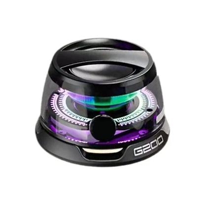 Magnetic Portable Bluetooth Speaker Mini RGB Sound Box, Bluetooth 5.3, HD Stereo, Multifunctional & Travel Friendly