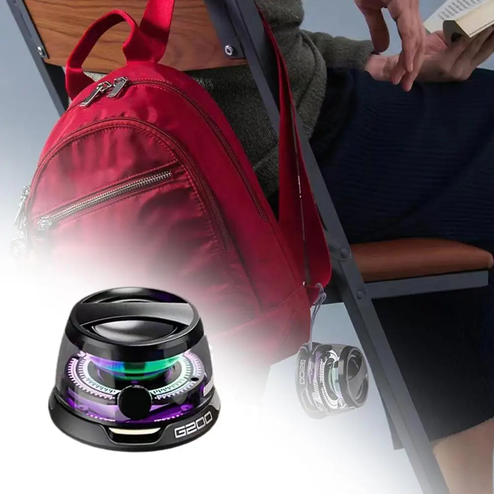 Magnetic Portable Bluetooth Speaker Mini RGB Sound Box Bluetooth 53 HD Stereo Multifunctional