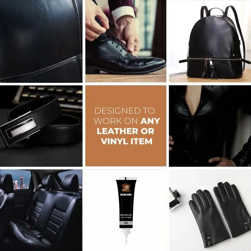 Car Leather Repair Paste Complete Refurbishing Kit For Seats Sofas  Upholstery Easy DIY Scratch  Cr 3