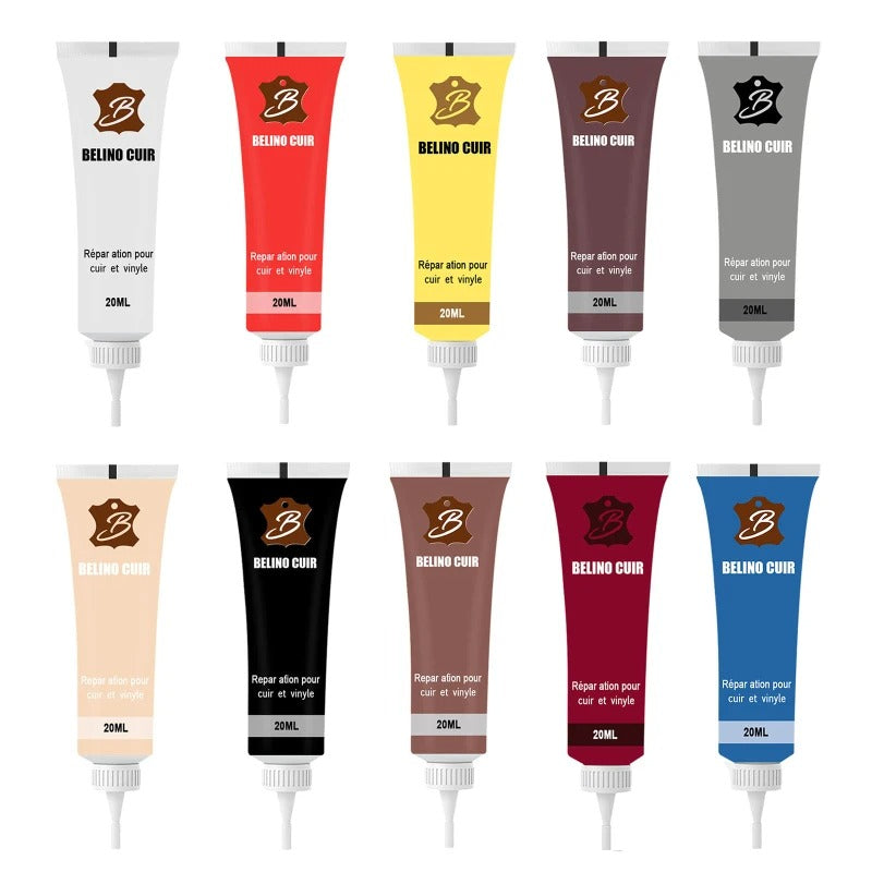 Car Leather Repair Paste Complete Refurbishing Kit For Seats Sofas  Upholstery Easy DIY Scratch  Cr 5