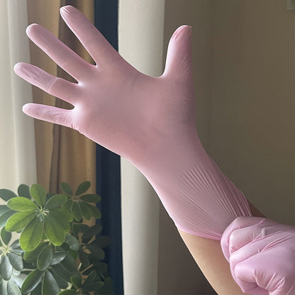 Disposable Nitrile Gloves Waterproof Anti Static  Durable For Kitchen Cooking  Cleaning 2
