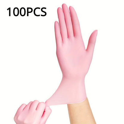 Disposable Nitrile Gloves Waterproof Anti Static  Durable For Kitchen Cooking  Cleaning 6