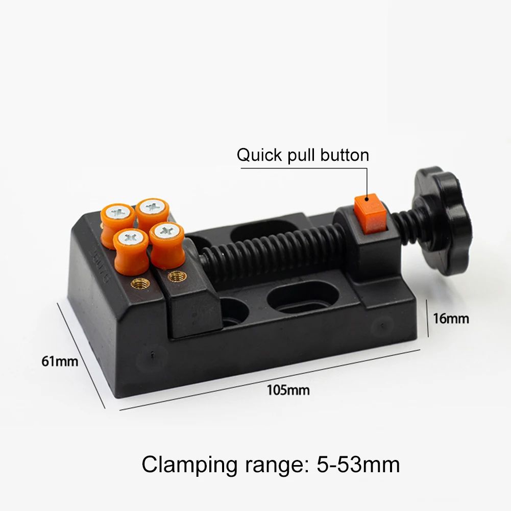Mini Table Vise Pliers Universal Bench Clamp Drill Press Woodworking Hand Tool 2